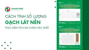 Cách tính số lượng gạch lát nền theo diện tích m2