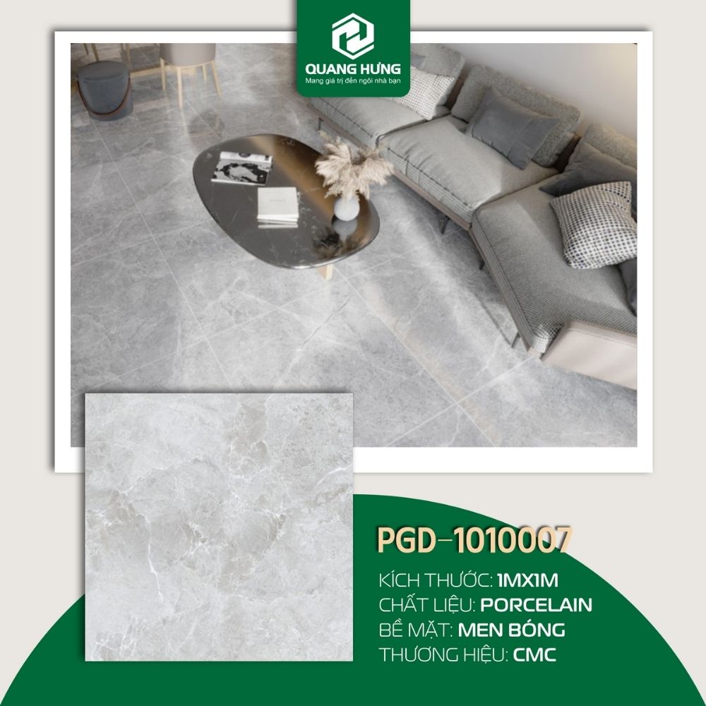 Gạch lát nền Xám vân