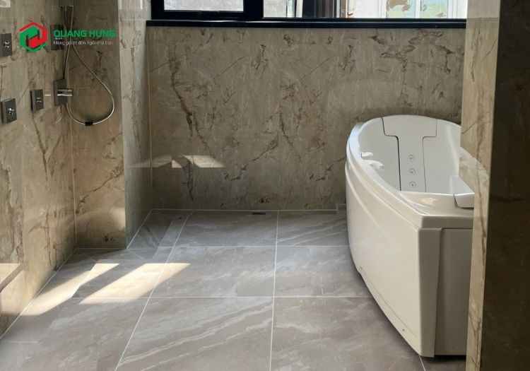 Thực tế keo Kingsmen ứng dụng trong phòng tắm