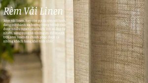Rèm Vải Linen Là Gì?