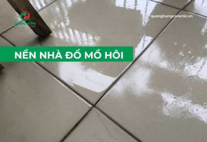 Tại sao nền nhà bị đổ mồ hôi