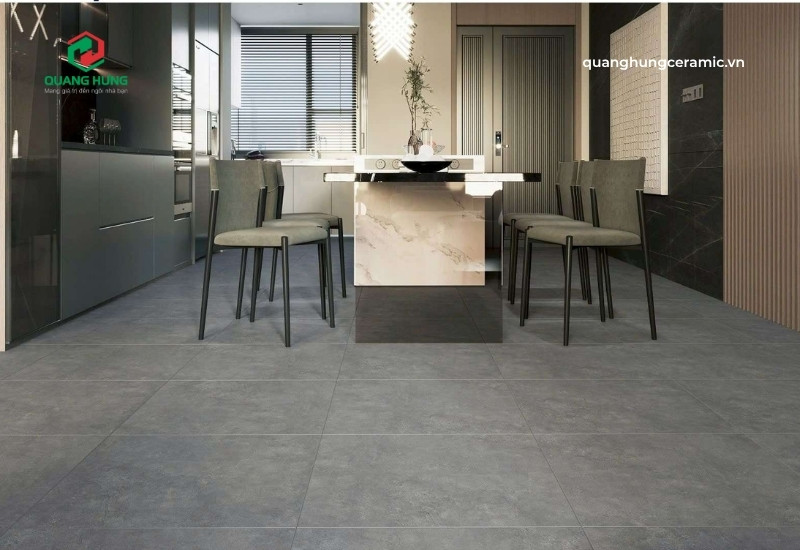 Gạch bề mặt men khô (men mờ)