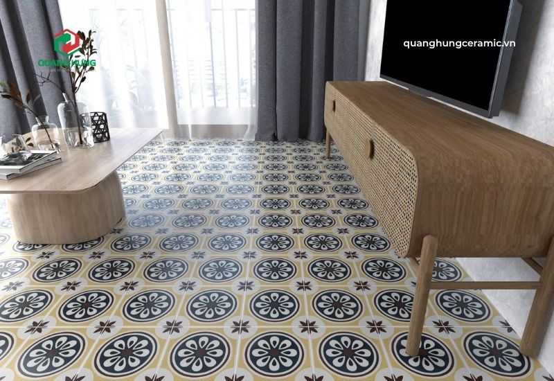 Ứng dụng của gạch bông trong thực tế