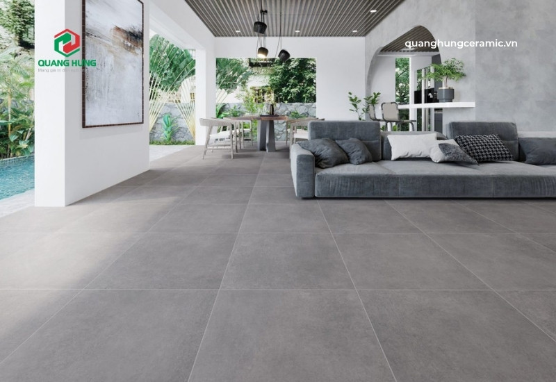 Gạch bề mặt matt phun bảo vệ