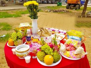 Lễ vật mâm cúng khởi công công trình chuẩn gồm những gì?