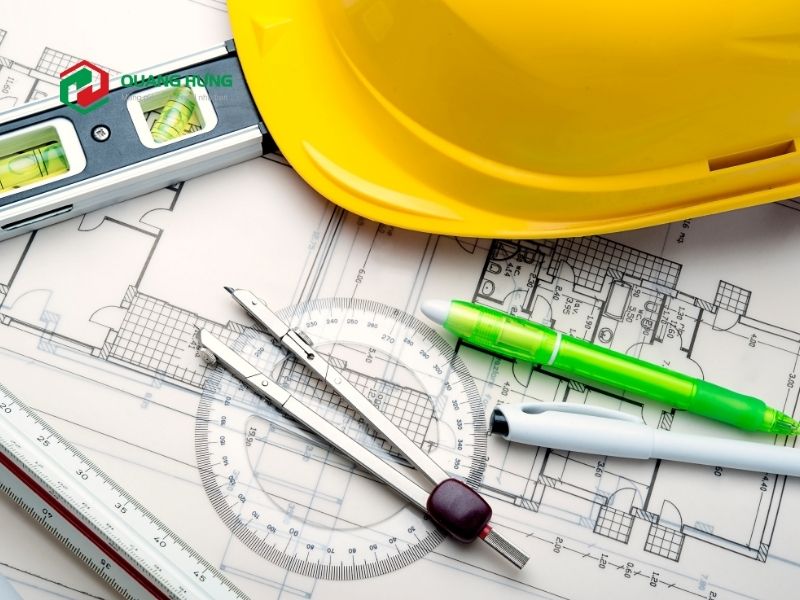 Phải có bản vẽ thiết kế chi tiết trước khi thi công
