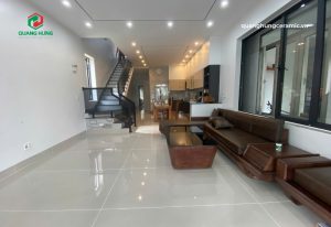 Gạch khổ lớn giúp mở rộng không gian