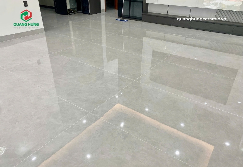 Gạch khổ lớn 90x1m8 vân mây