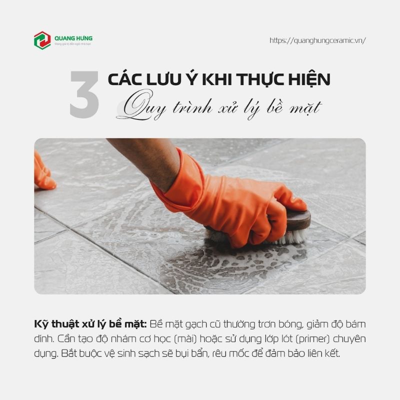 Vệ sinh bề mặt