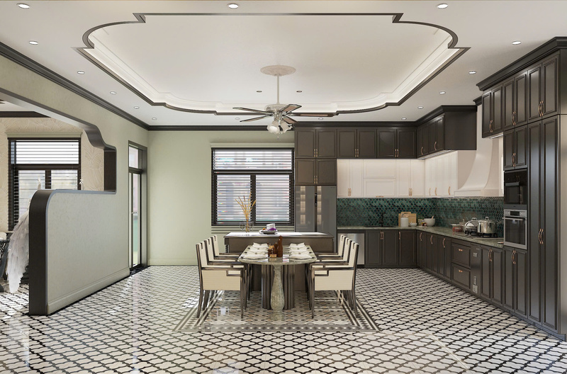 Ứng dụng phong cách Indochine vào căn bếp