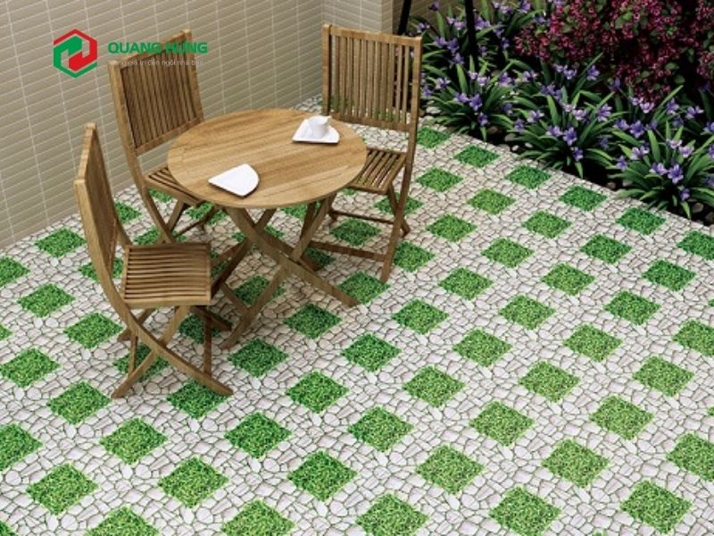 Ảnh hưởng của kích thước và mẫu mã gạch đến hiệu quả chung